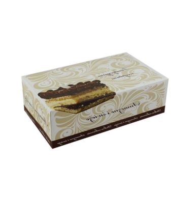 Pudełko cukiernicze nadruk 25x15x8cm Ornament 50szt