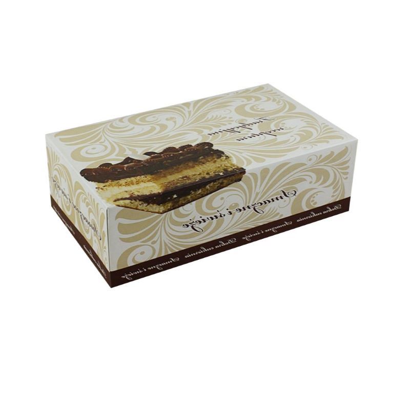 Pudełko cukiernicze nadruk 25x15x8cm Ornament 50szt