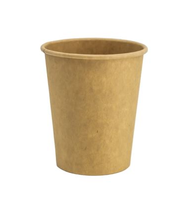 Kubek papierowy 250ml 80mm brązowy kraft 50szt