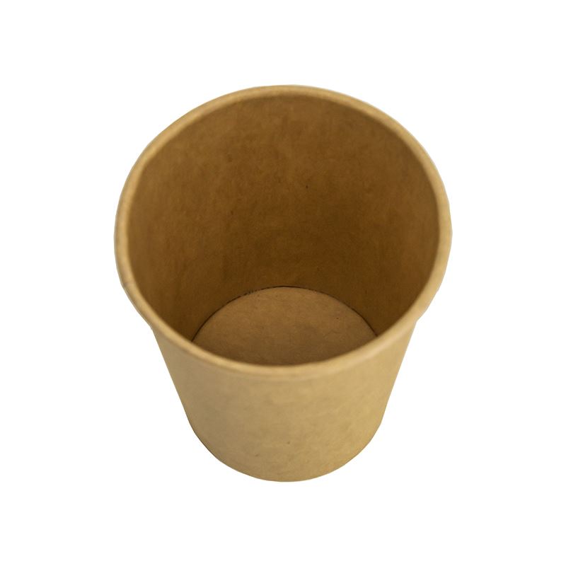 Kubek papierowy 250ml 80mm brązowy kraft 50szt