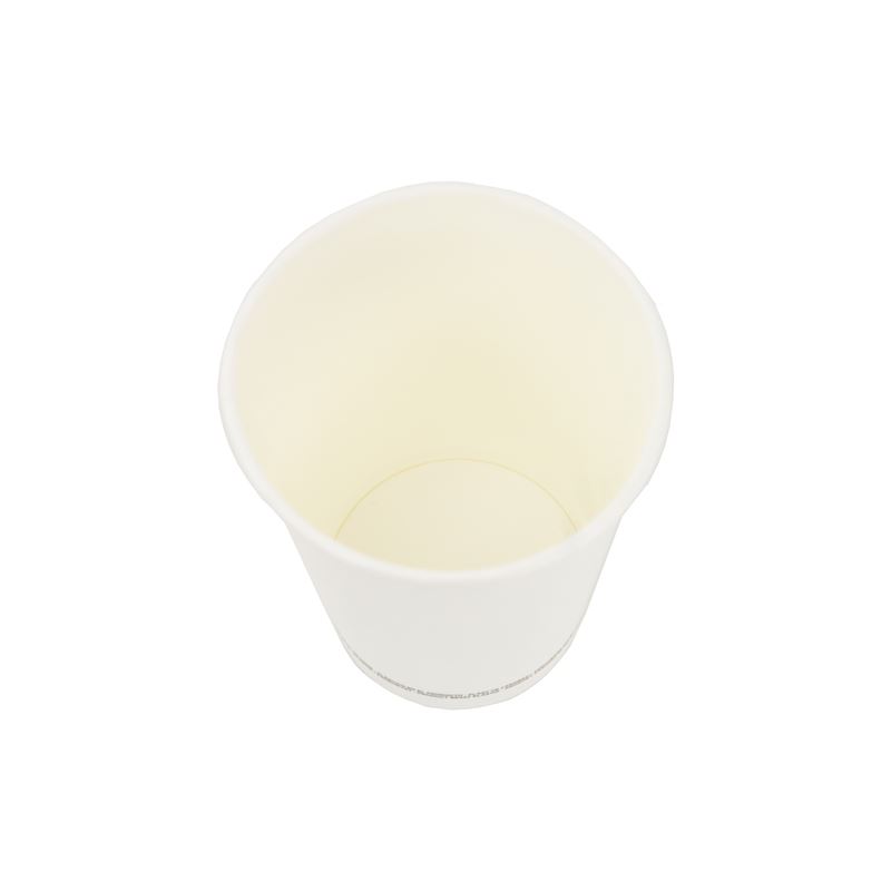 Kubek papierowy fi90 300ml biały a'50