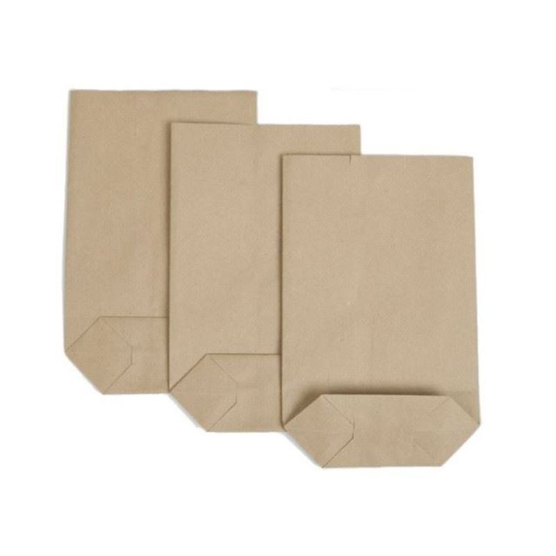 Torebka krzyżowa papierowa 3kg brązowa T-8 op.10kg