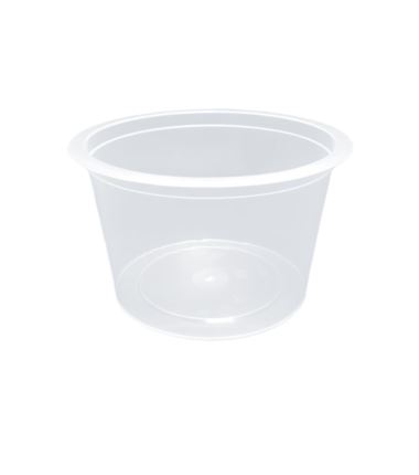 Miska do zgrzewu transparentna PP 580ml 360szt