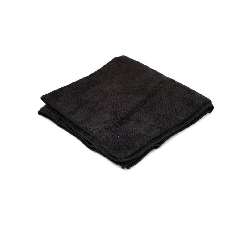 Ścierka z mikrofibry czarna 40x40 cm 1szt