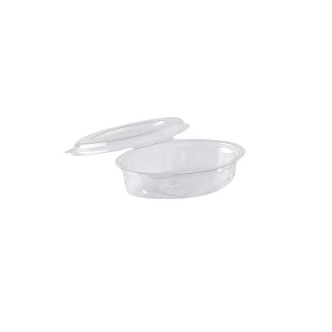 Pojemnik na sos owalny PET z wieczkiem 50ml 100szt.