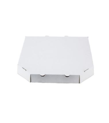 Karton na pizzę 50x50cm biało/szary boki ścięte Szef Poleca 50szt