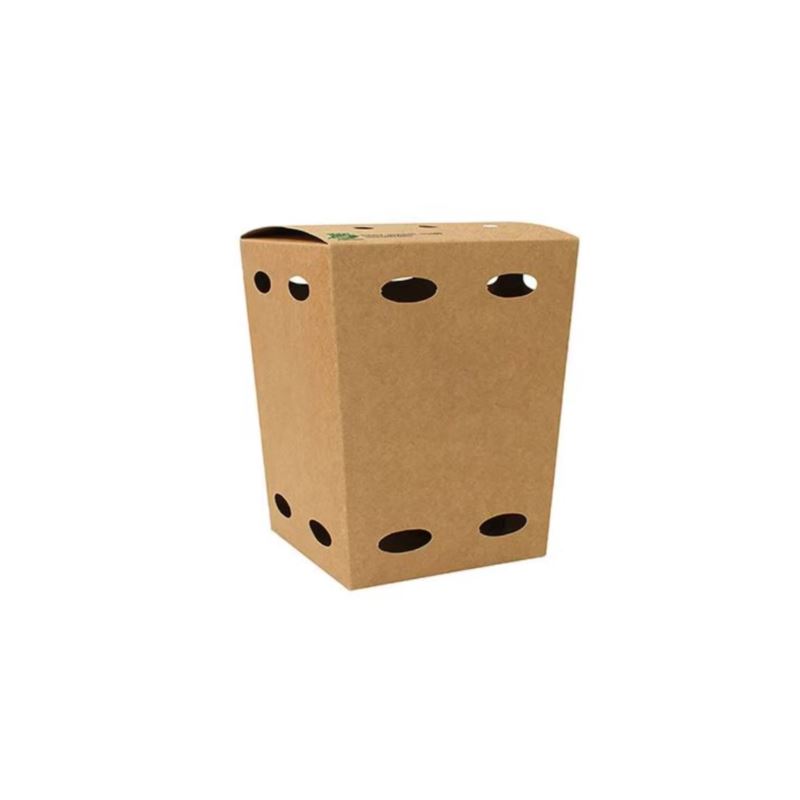 Kubełek tekturowy kwadratowy kraft 1,6L 50szt