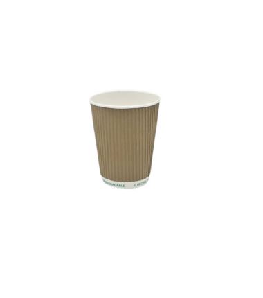 Kubek papierowy 300ml 90mm PLASTIC FREE Enjoy&Be Eco 25szt