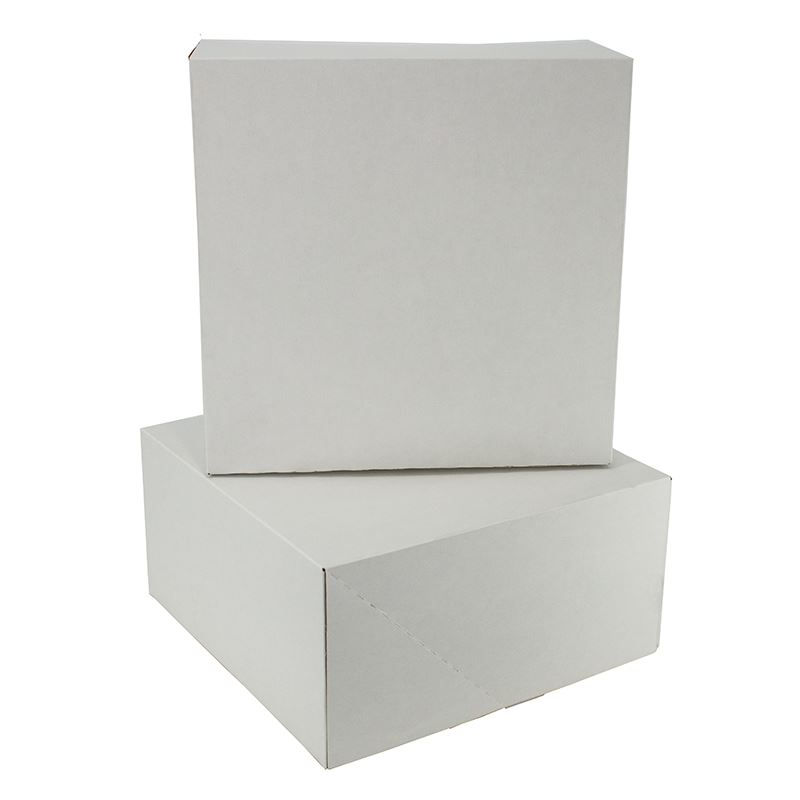 Pudełko cukiernicze 220x220x110mm białe 50szt