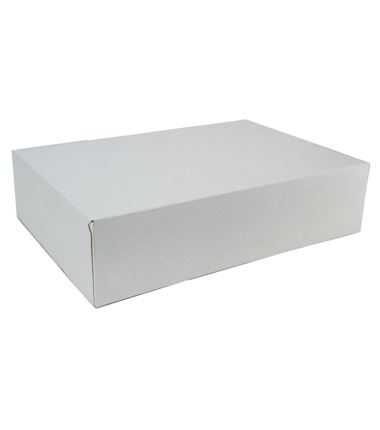 Pudełko cukiernicze 310x220x80mm białe 50szt