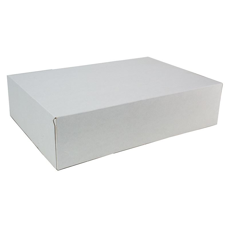 Pudełko cukiernicze 310x220x80mm białe 50szt