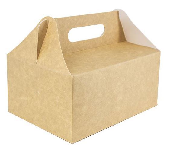 Pudełko na ciastka, koszyczek kraft 50szt