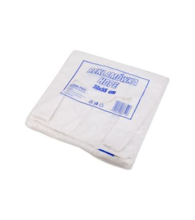 Reklamówki HDPE 30x55 mocne 30my 100szt