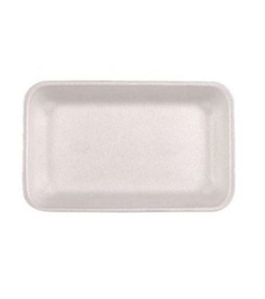 Tacka styropianowa XPS biała 21,8x13,5x3,4cm 73S4 600szt
