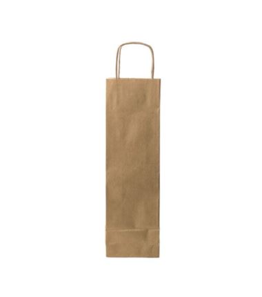 Torba papierowa brązowa z uchem skrętnym 160x80x390 25szt