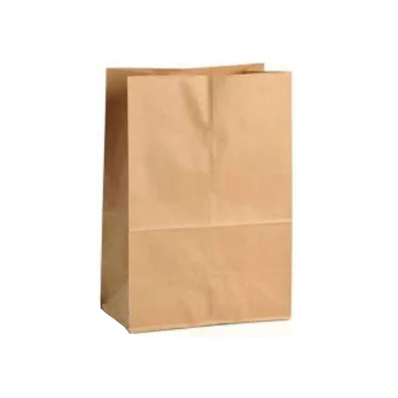 Torba papierowa klockowa brązowa 180x85x230 250szt
