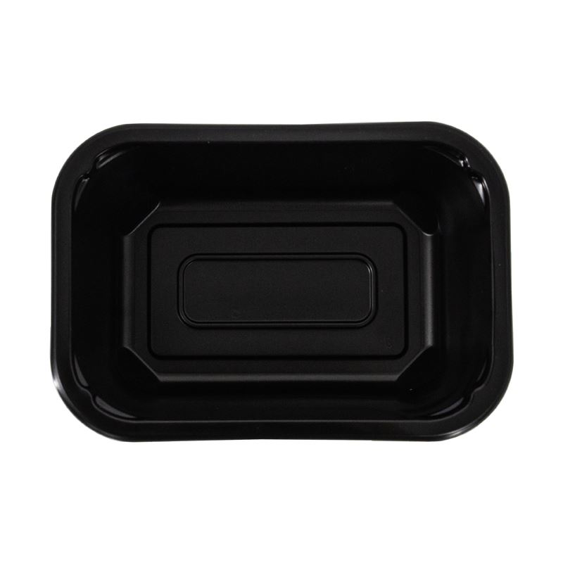 Pojemnik do zgrzewu 160x112x66 czarny 1-dzielny 432szt
