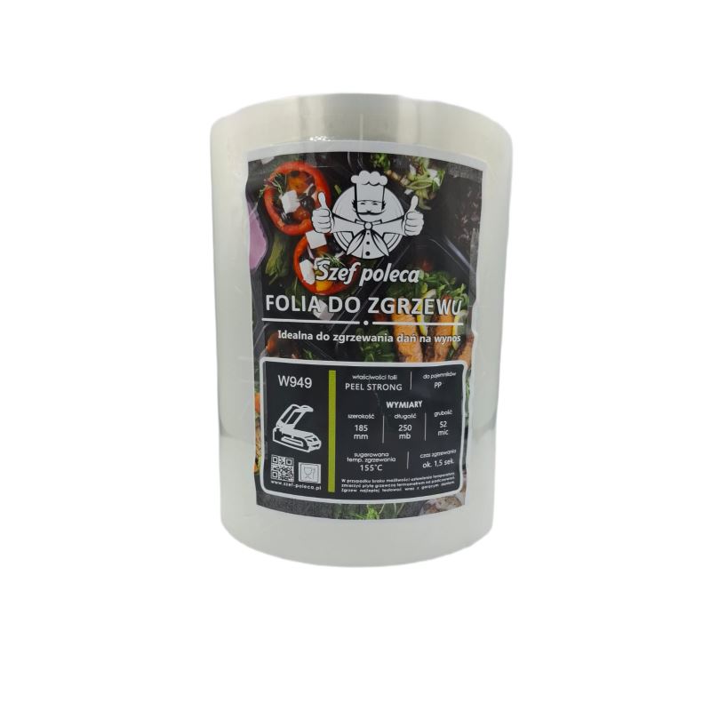 Folia do zgrzewu EASY PEEL 185/52my 250m STRONG Szef Poleca
