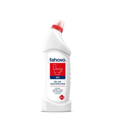 Żel WC do czyszczenia sanitariatów 750ml fahovo 1+1