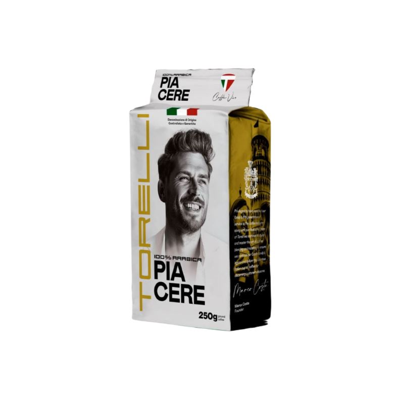 Kawa mielona Torelli Piacere 250g 100% Arabica