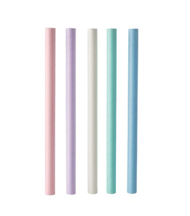 Słomki papierowe shake kolor 19,7cm 12mm bubble tea 200szt