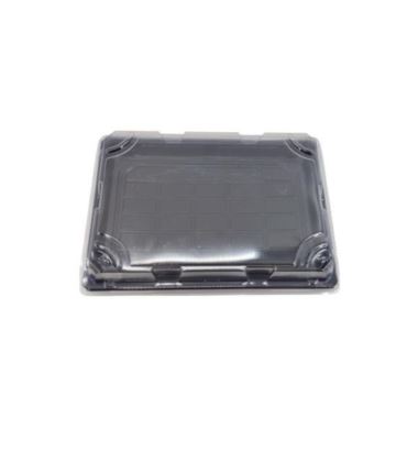 Pojemnik na sushi z wypukłą przykrywką rPET 260x190x45mm 50szt