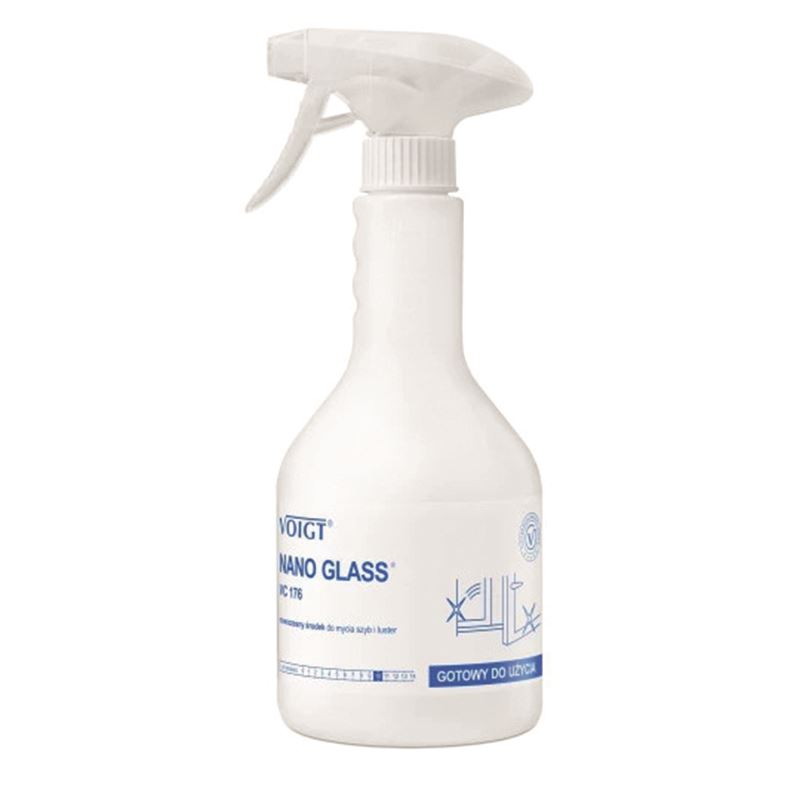 Nowoczesny środek do mycia szyb i luster 600ml Nano Glass VC176 Voigt