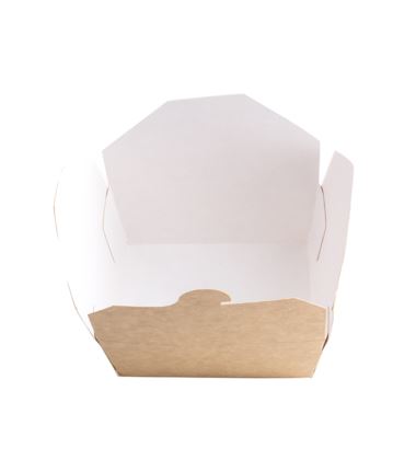 Lunch box do dań na wynos kraft 110x90x35mm 250ml 50szt