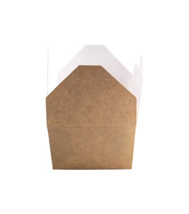 Lunch box do dań na wynos kraft tekturowy 110x90x35mm250ml 50szt