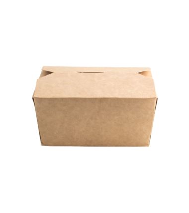 Lunch box do dań na wynos kraft tekturowy 110x90x35mm250ml 50szt