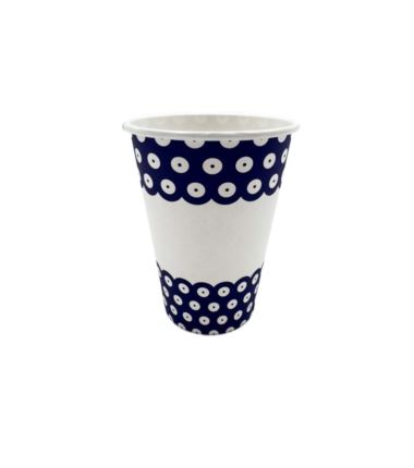 Kubek papierowy PLASTIC FREE 180/200ml 70mm z nadrukiem 75szt