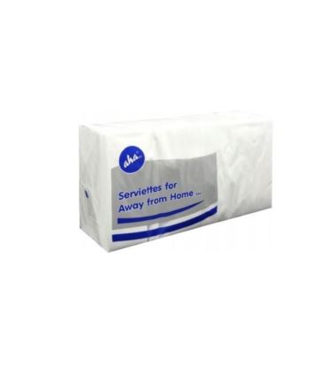 Serwetki 24x24 składana 1/4 2W biała 200szt