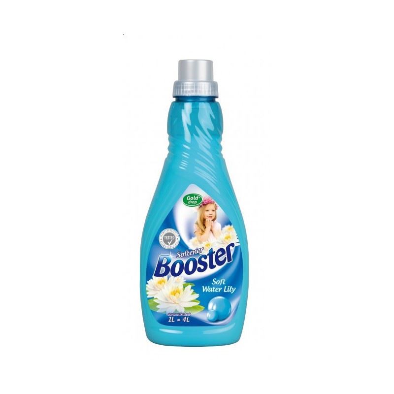 Płyn do płukania tkanin 1L BOOSTER Aroma lilia wodna