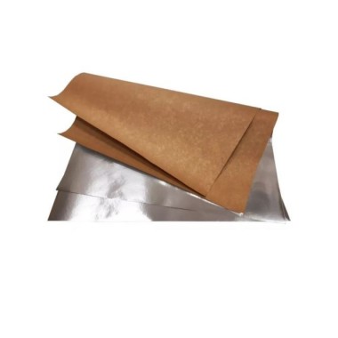 Papier powlekany aluminium kraft do pakowania arkusze 30x30 1000szt