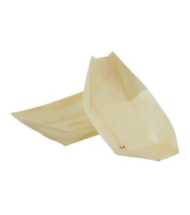 Miseczka fingerfood bambusowa ŁÓDKA 11x6,5cm 84414 a'50