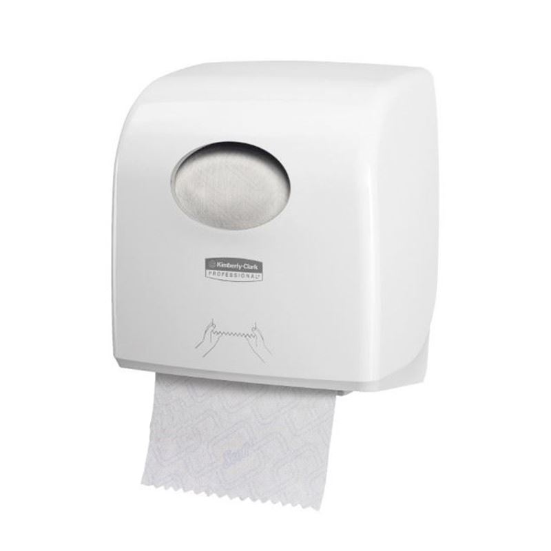 Dozownik dyspenser ręczników papierowych biały do systemów 7955 KC