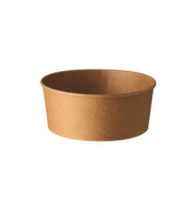 Miska papierowa fi149 750ml kraft 50szt