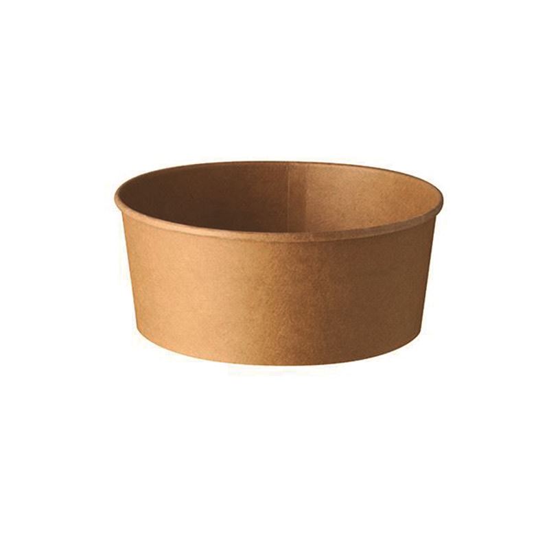Miska papierowa fi149 750ml kraft 50szt