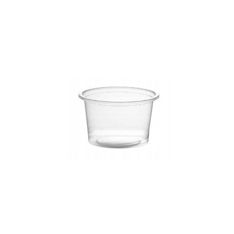 Pojemnik okrągły transparentny RPET 50ml 6250PETC 100szt