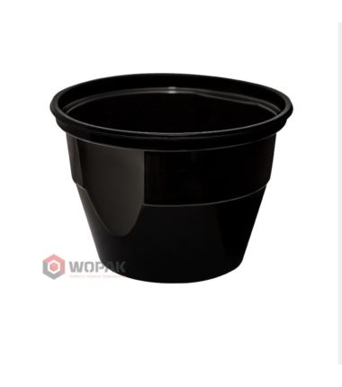 Miska PP 570ml czarna Easy Handle 50szt.