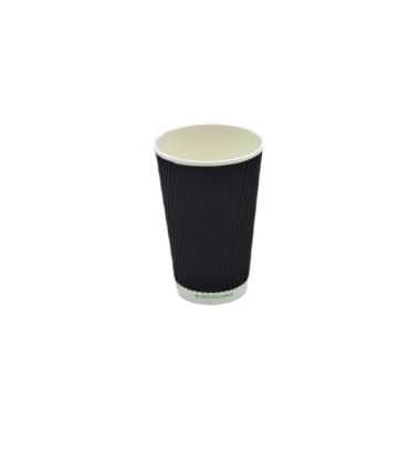 Kubek papierowy PLASTIC FREE 400ml 90mm 3-warstwowy 25szt