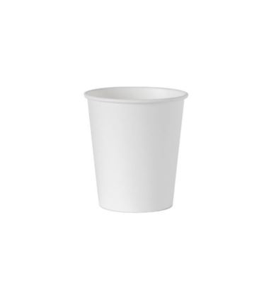 Kubek papierowy 400ml 90mm biały 50szt