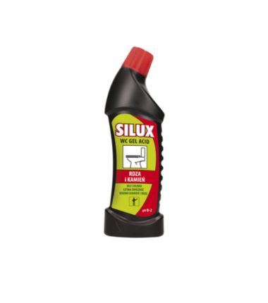 Środek do mycia sanitariatów rdza i kamień SILUX WC GEL Acid 750ml