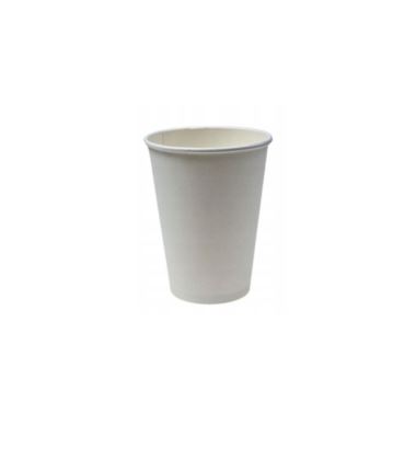 Kubek papierowy 350ml 90mm biały 50szt Plastic Free