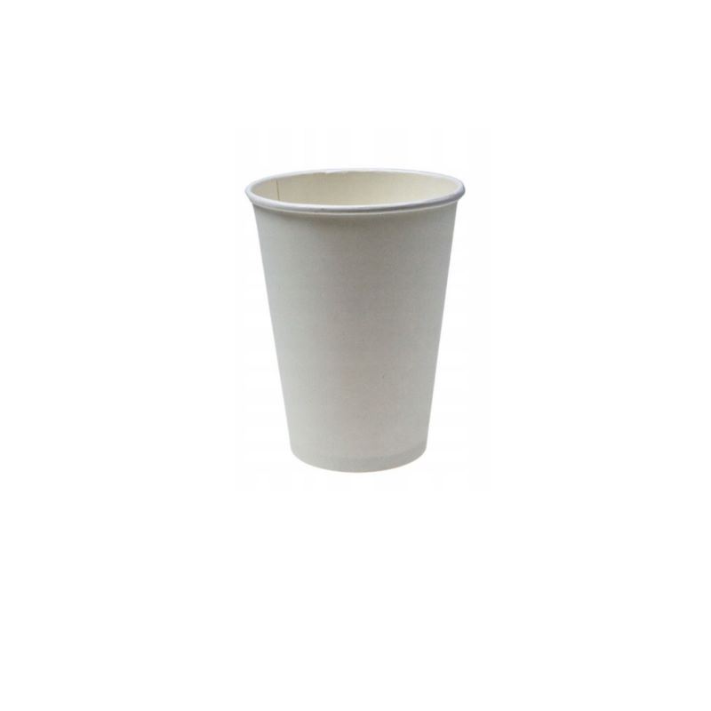 Kubek papierowy 350ml 90mm biały 50szt Plastic Free