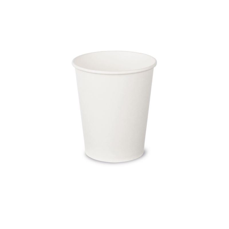 Kubek papierowy 250ml 80mm biały Plastic Free 60szt
