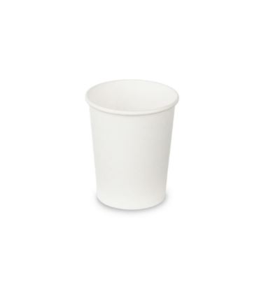 Kubek papierowy 300ml 90mm biały Plastic Free45szt