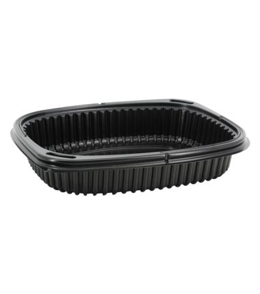 Pojemnik PP czarny 1-dzielny 800ml COOK800N 40szt
