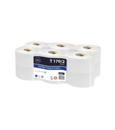 Papier toaletowy celuloza 2-warstwowa 160mb Jumbo 12szt