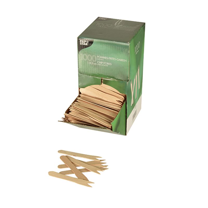 WIDELCZYK DREWNIANY PURE 10CM A'100SZT (88074)